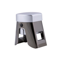 schwarz, silber / schwarz / silber